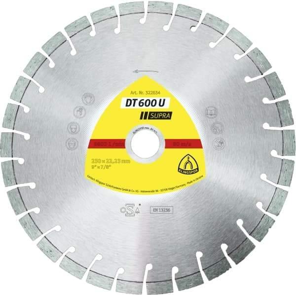Klingspor DT 600 U Supra - Diamond Cutting Blade - Tooltitan.com.au